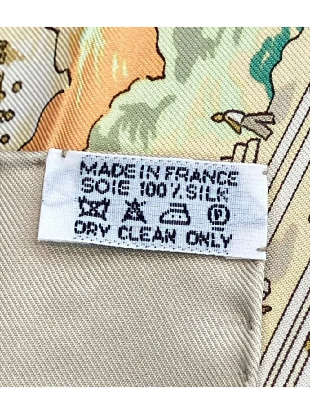 Hermes Scarf Carre 90 Silk 100% le Fleuve Sacre Sacred River